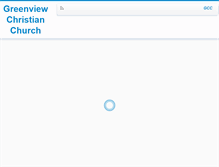 Tablet Screenshot of greenviewchurch.org